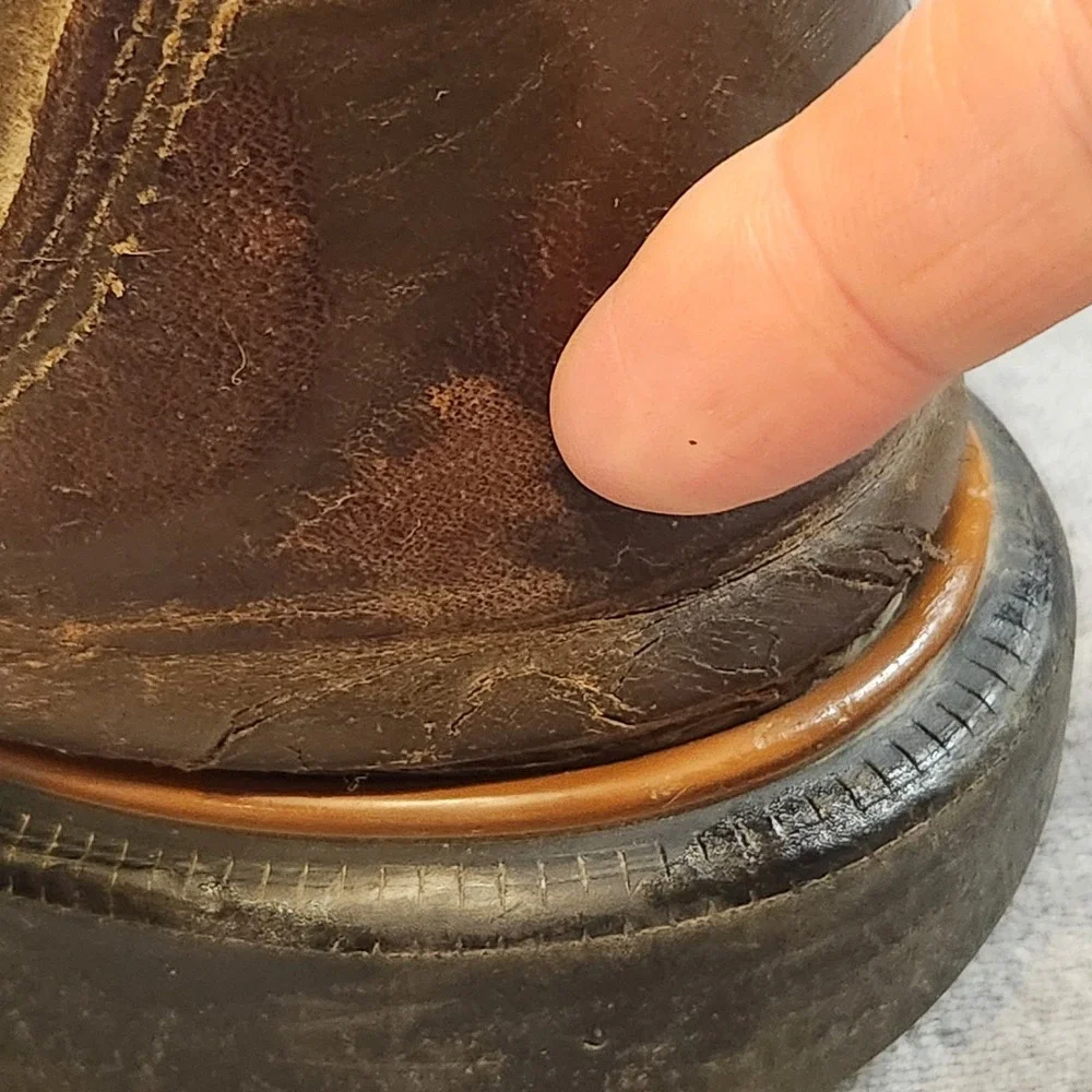 Red Wing Boots Mens 10 Brown Leather DynaForce 6-inch‎ Waterproof Safety Toe
